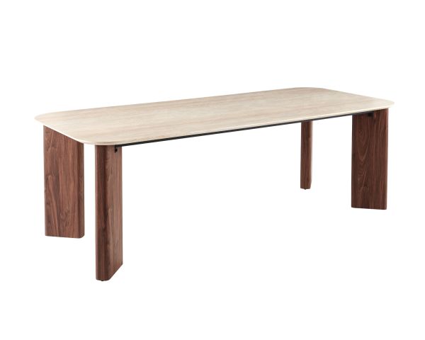 Tavolo da pranzo rettangolare "Arpège", 240 cm, design puro