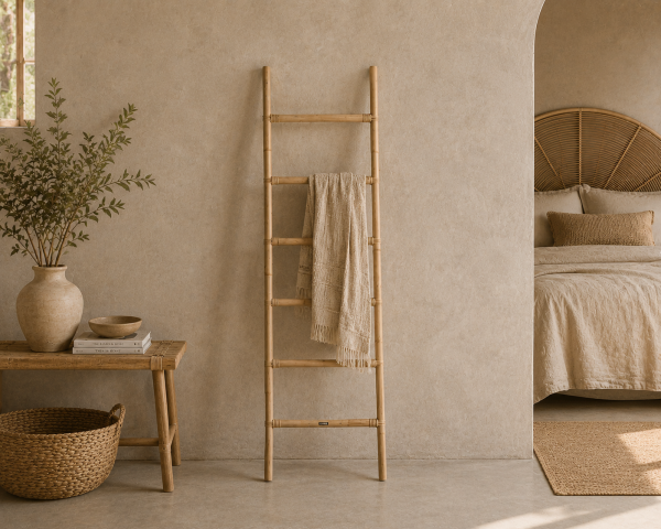 Scala in rattan naturale "Solira" 150 cm