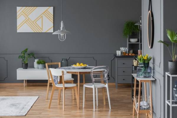 Sala da pranzo in stile scandinavo