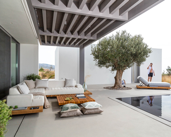 Come si dispone la terrazza?